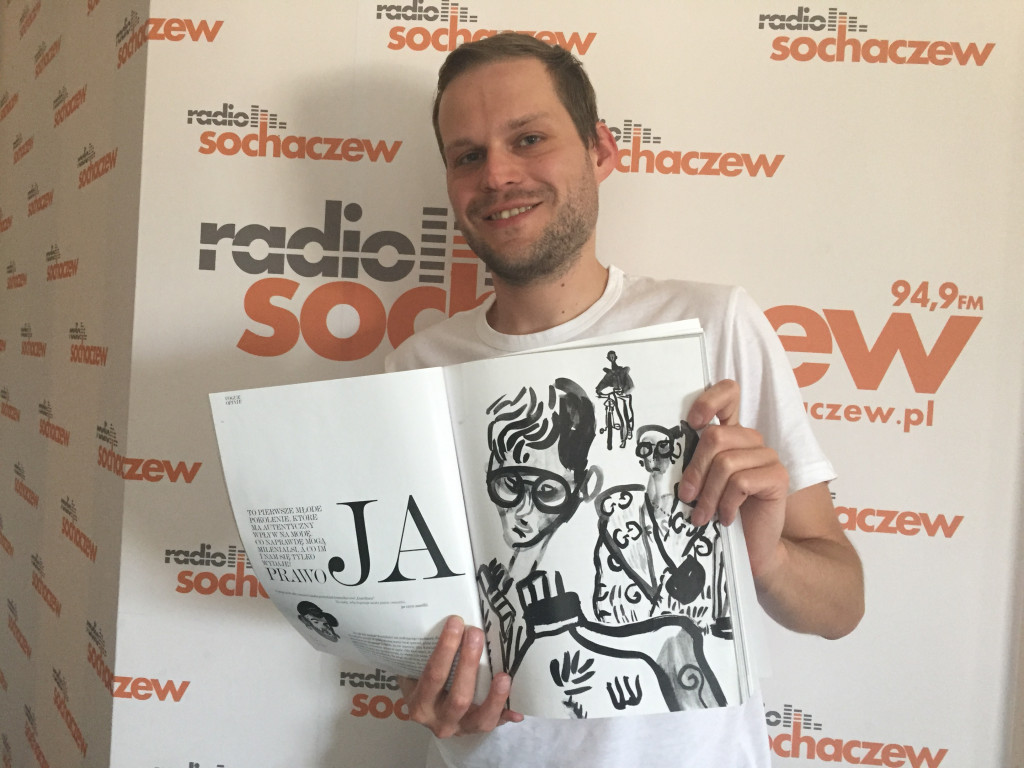 Łukasz Majewski - artysta o swoich rysunkach w VOGUE Polska i nie tylko