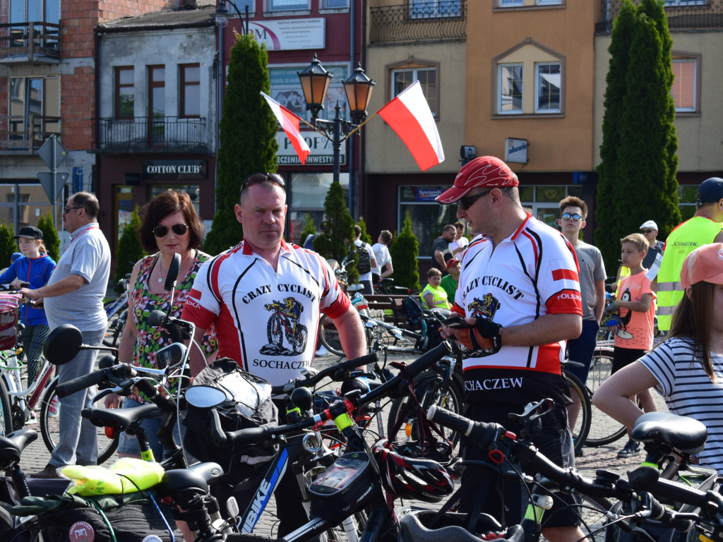 Majowy Rajd Rowerowy w Sochaczewie 2018: fotorelacja