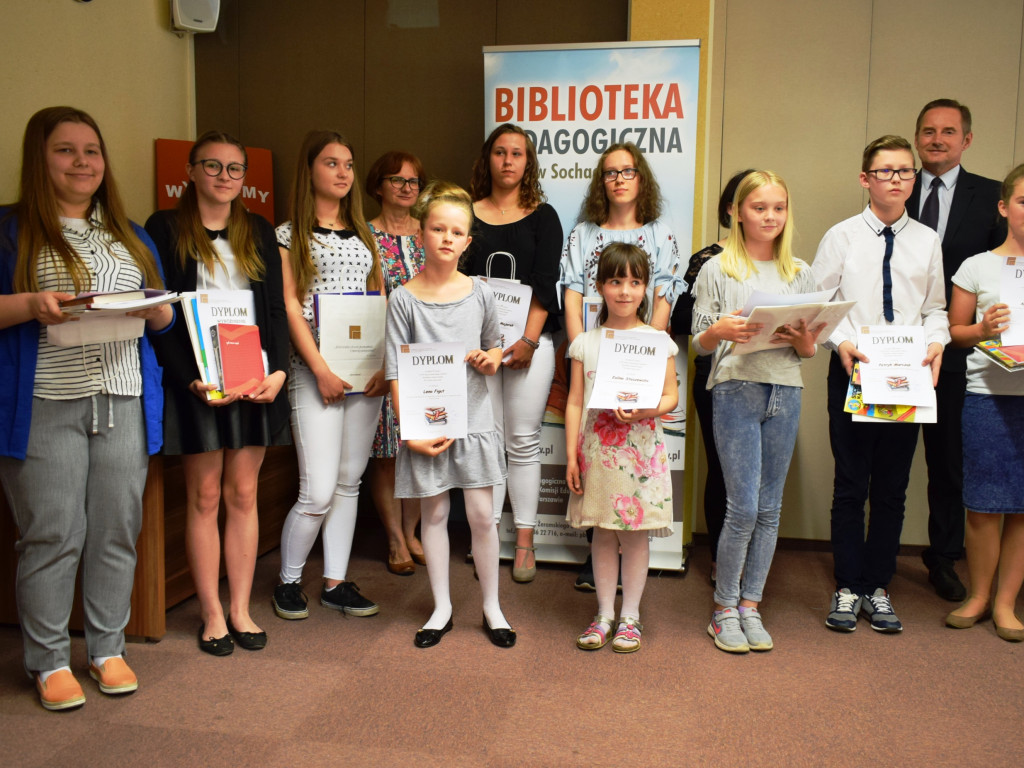 Wydali własne książki i dostali nagrody: Tydzień Bibliotek w Sochaczewie uczczony