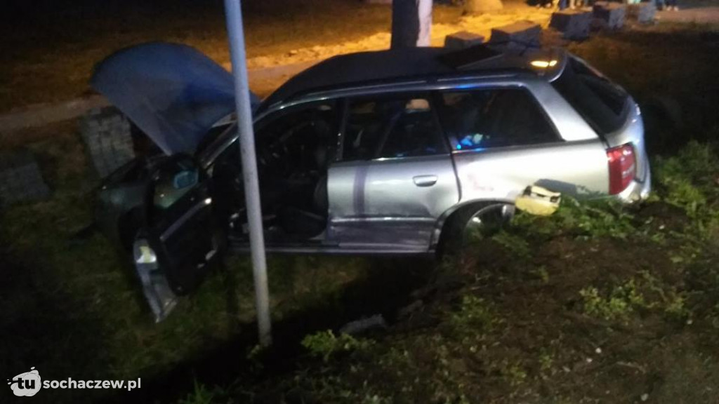 Wypadek w Chrzczanach, są ciężko ranni