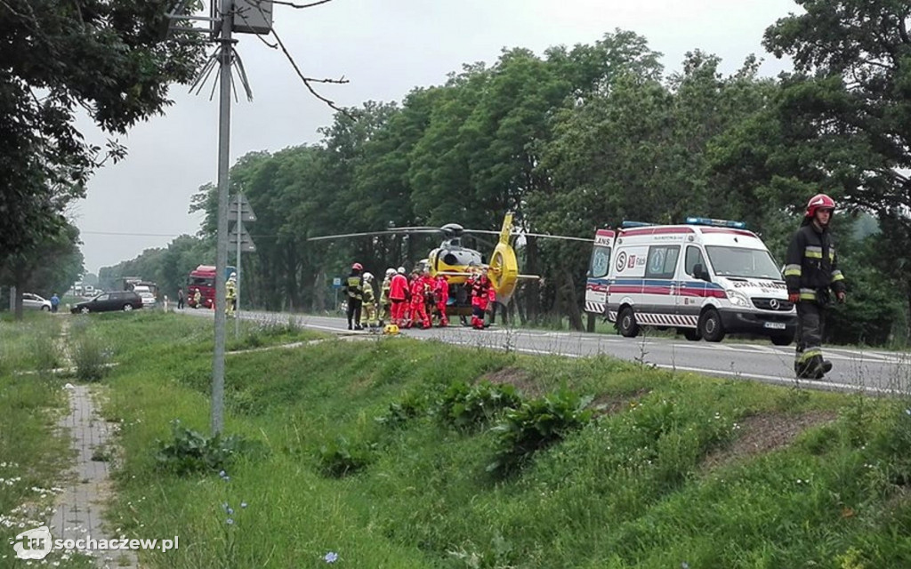 Wypadek w Paprotni 12 czerwca 2018