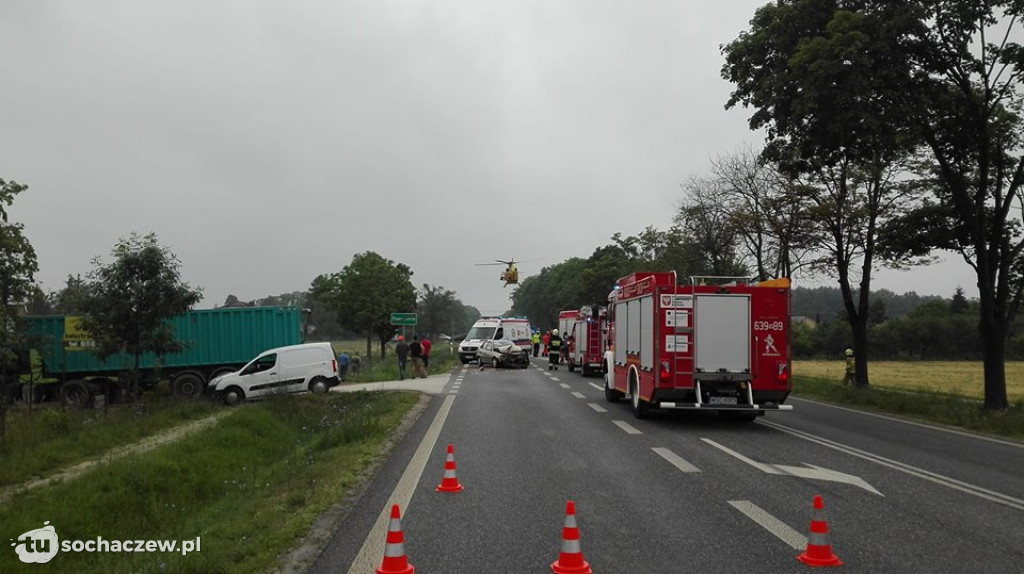 Wypadek w Paprotni 12 czerwca 2018