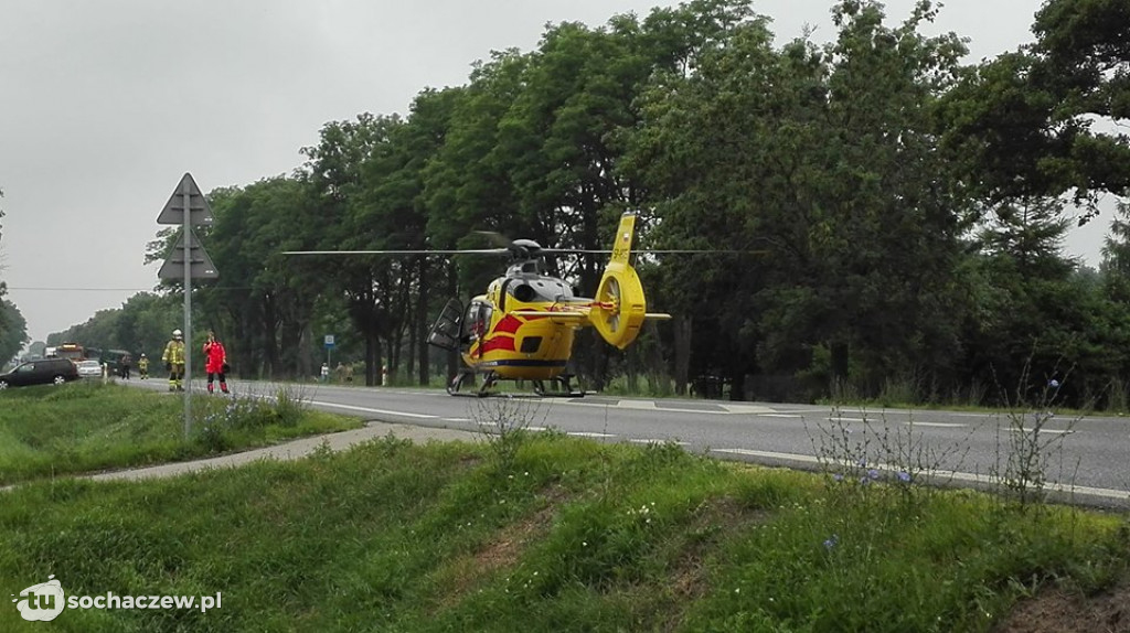 Wypadek w Paprotni 12 czerwca 2018