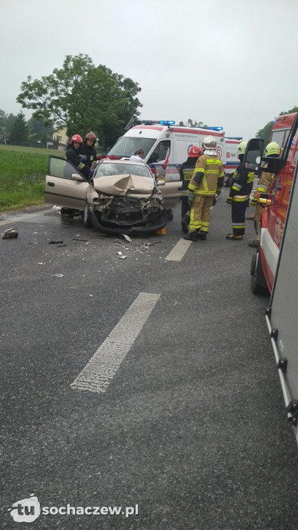 Wypadek w Paprotni 12 czerwca 2018