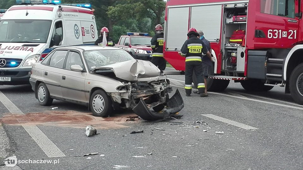 Wypadek w Paprotni 12 czerwca 2018