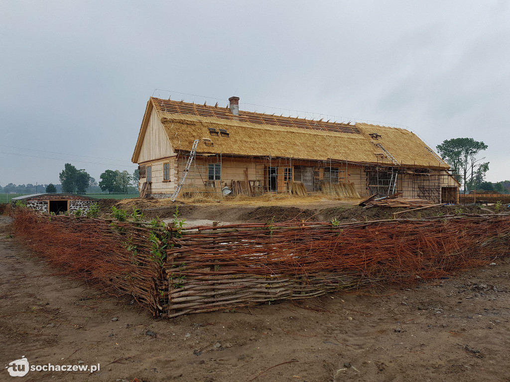 Olenderski skansen z iłowską zagrodą