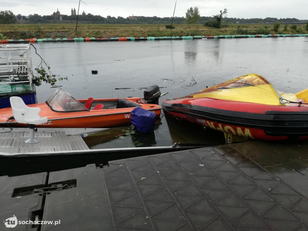 Trąba powietrzna Płock 2018