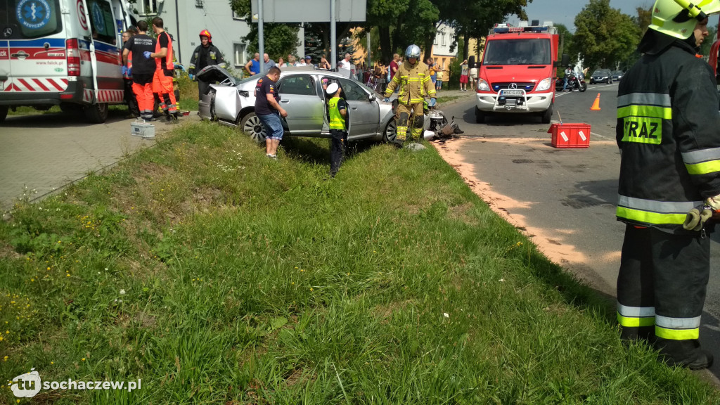 Wypadek Teresin pijani podróżni