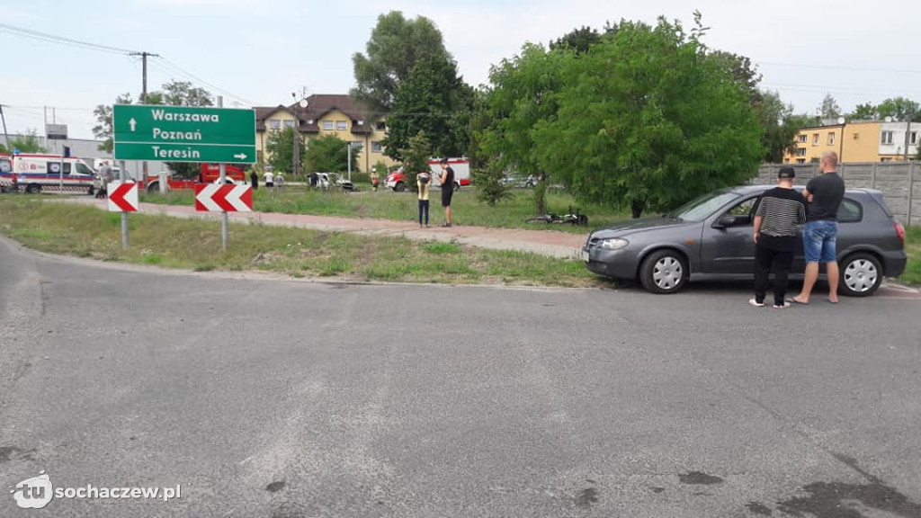 Wypadek Teresin pijani podróżni