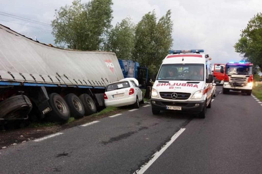 Wypadek w Karłowie