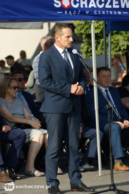 Godzina W w Sochaczewie, obchody 74 rocznicy Powstania Warszawskiego