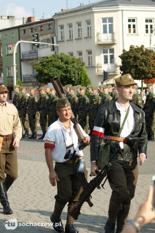 Godzina W w Sochaczewie, obchody 74 rocznicy Powstania Warszawskiego