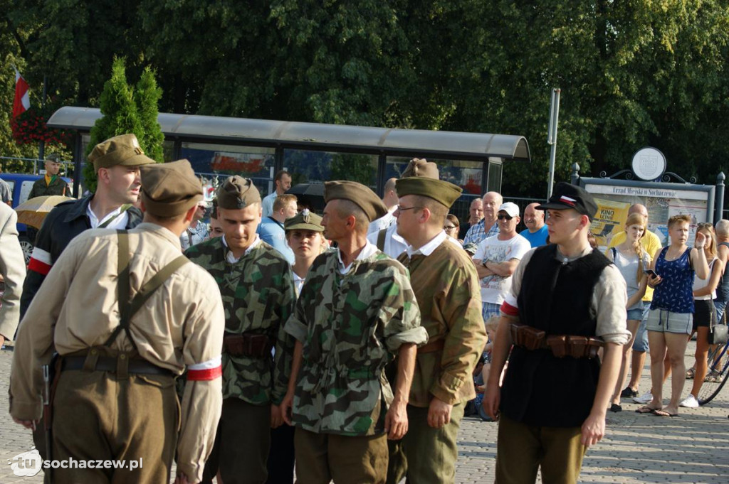 Godzina W w Sochaczewie, obchody 74 rocznicy Powstania Warszawskiego