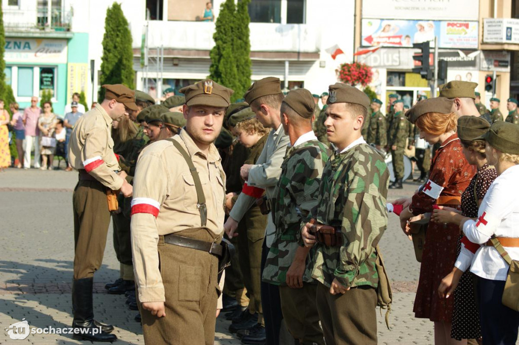 Godzina W w Sochaczewie, obchody 74 rocznicy Powstania Warszawskiego