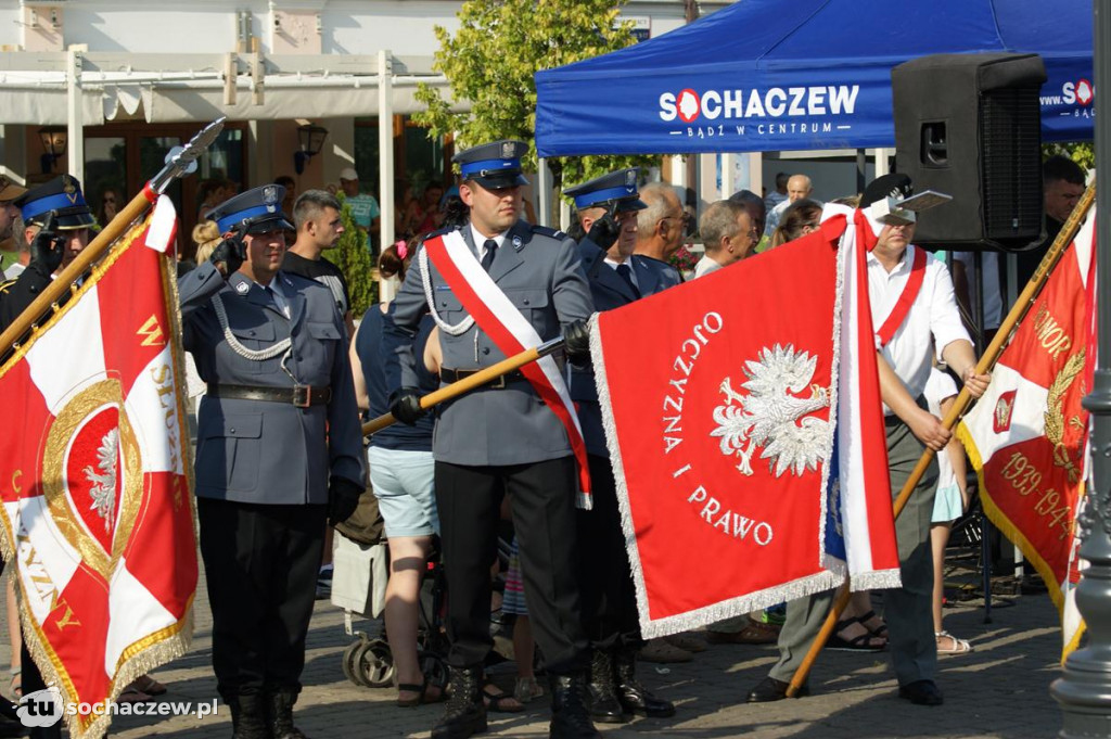 Godzina W w Sochaczewie, obchody 74 rocznicy Powstania Warszawskiego