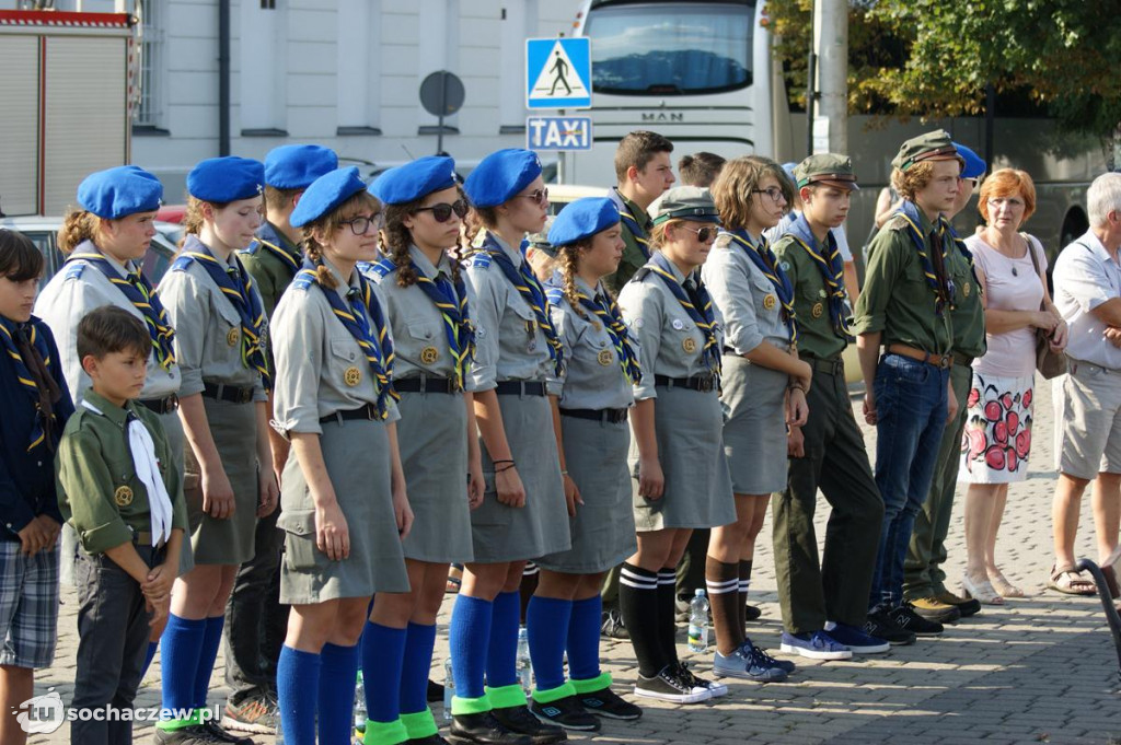Godzina W w Sochaczewie, obchody 74 rocznicy Powstania Warszawskiego