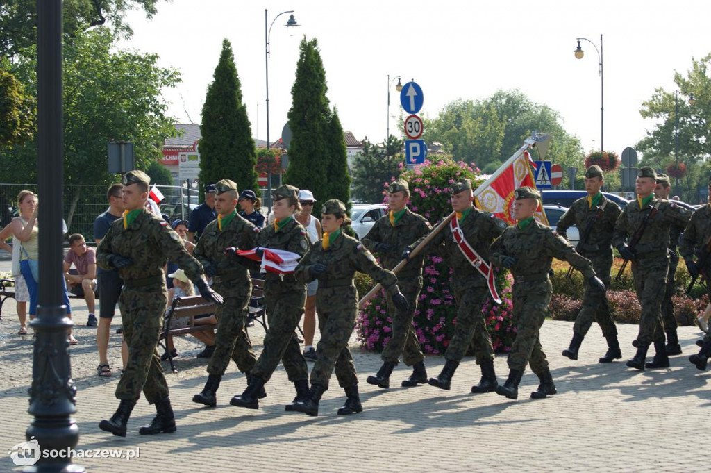 Godzina W w Sochaczewie, obchody 74 rocznicy Powstania Warszawskiego