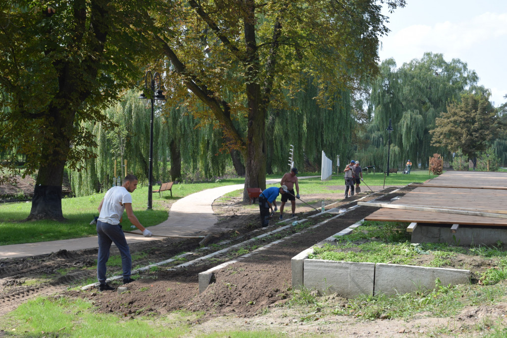 Kończy się remont parku Garbolewskiego