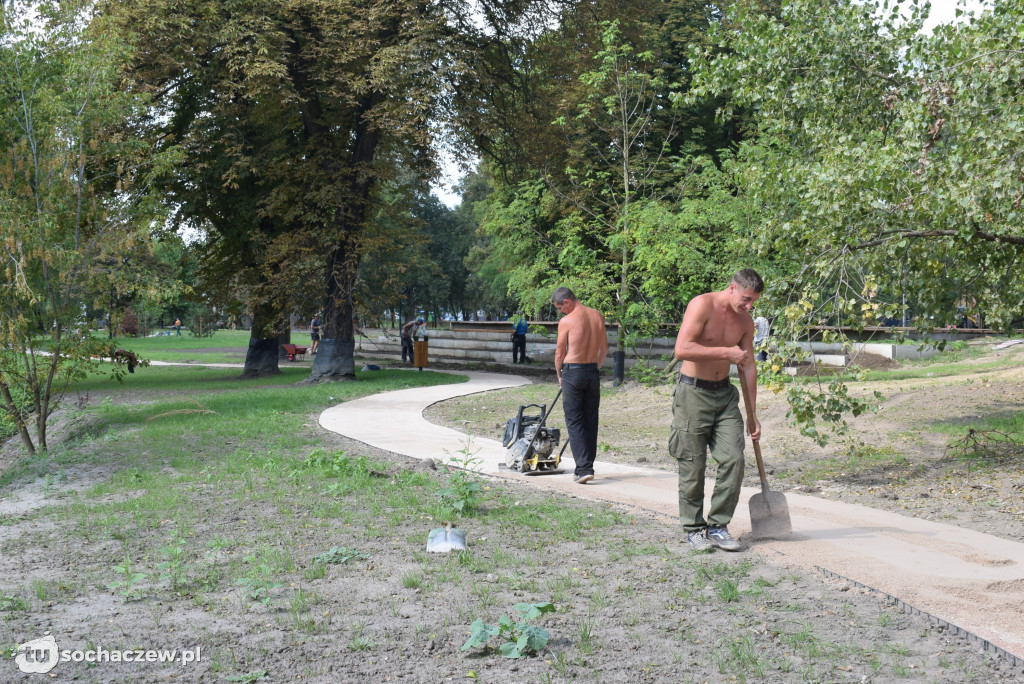 Kończy się remont parku Garbolewskiego