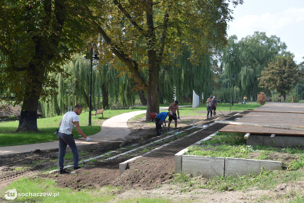 Kończy się remont parku Garbolewskiego