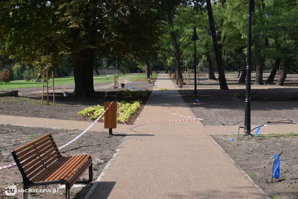Kończy się remont parku Garbolewskiego
