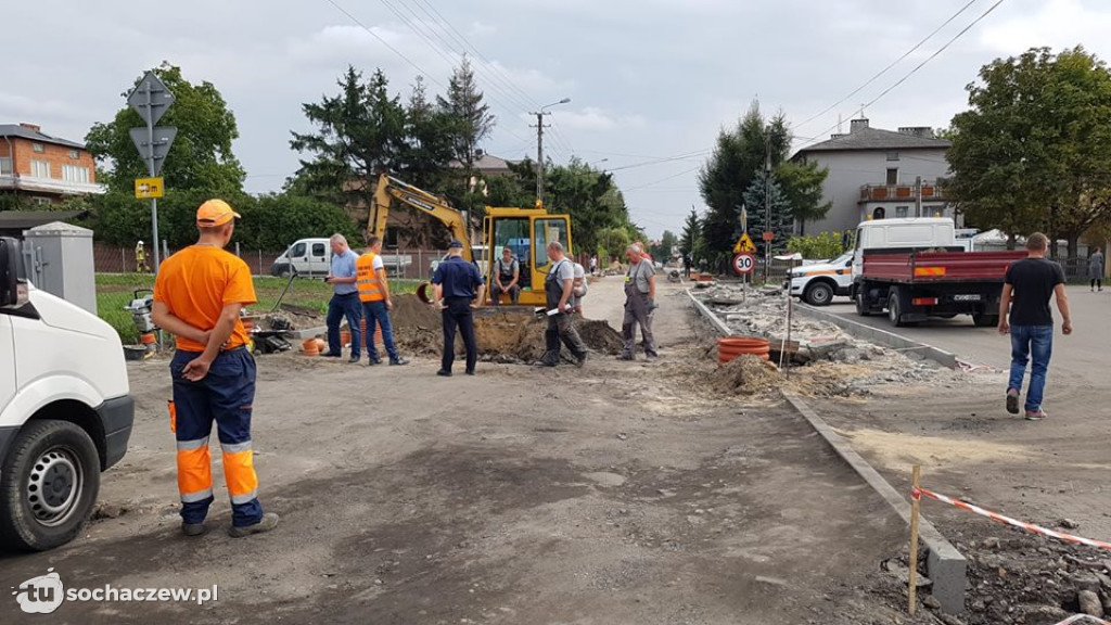 Uszkodzony gazociąg w Teresinie