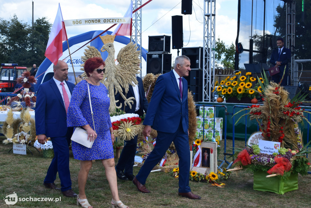 Dożynki powiatowe w Młodzieszynie