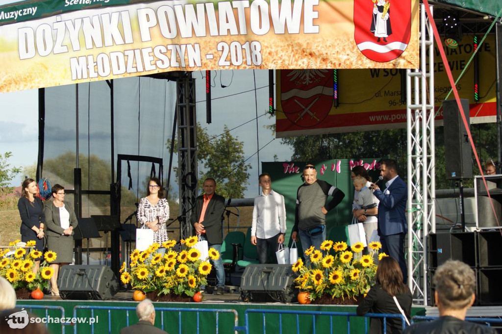 Dożynki powiatowe w Młodzieszynie