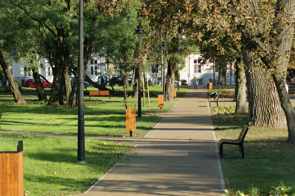 Park po rewitalizacji