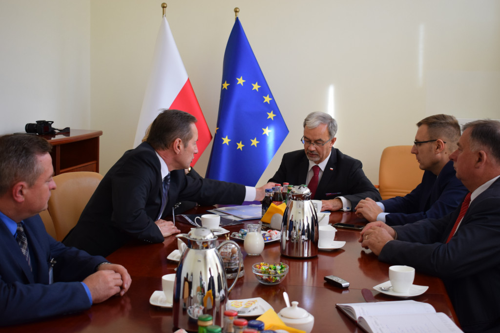 Samorząd Sochaczewa z wizytą u Ministra Inwestycji i Rozwoju