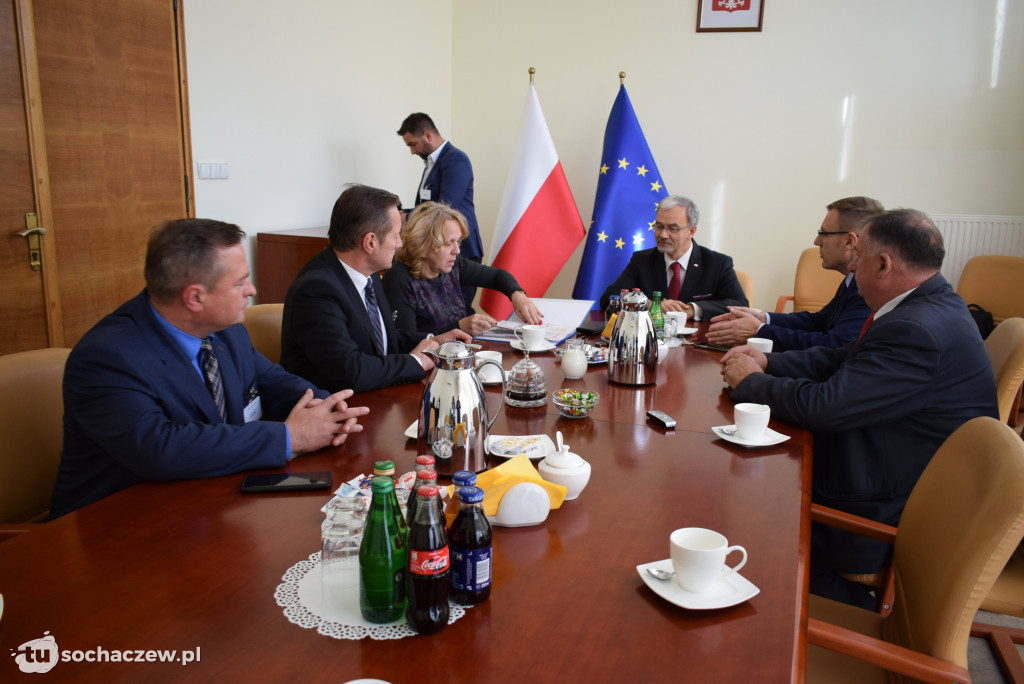 Samorząd Sochaczewa z wizytą u Ministra Inwestycji i Rozwoju