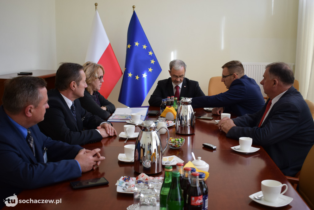 Samorząd Sochaczewa z wizytą u Ministra Inwestycji i Rozwoju
