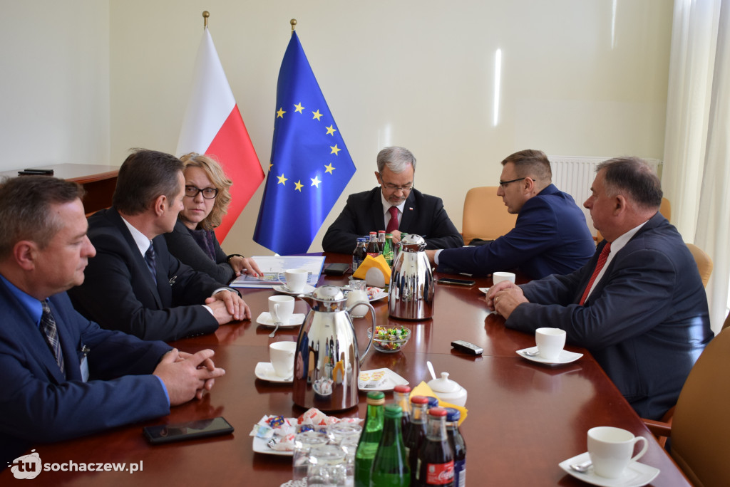 Samorząd Sochaczewa z wizytą u Ministra Inwestycji i Rozwoju