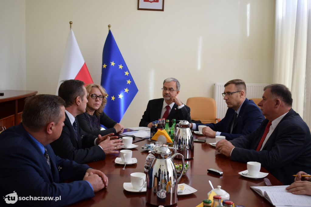 Samorząd Sochaczewa z wizytą u Ministra Inwestycji i Rozwoju