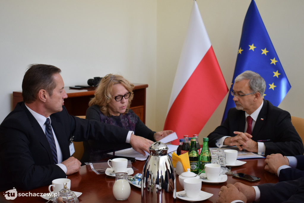 Samorząd Sochaczewa z wizytą u Ministra Inwestycji i Rozwoju