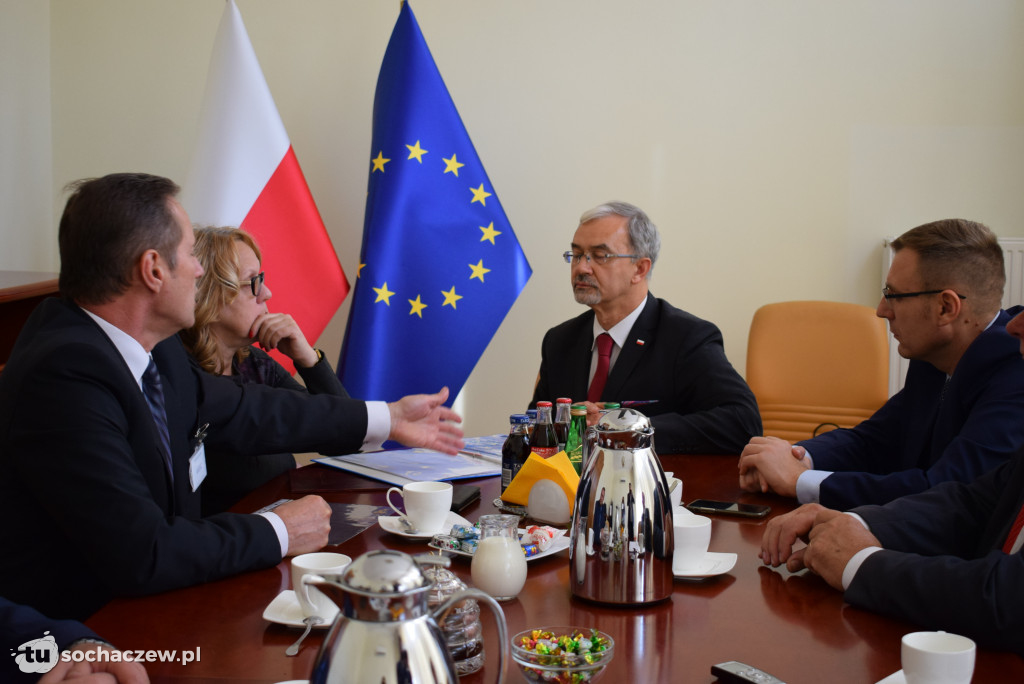 Samorząd Sochaczewa z wizytą u Ministra Inwestycji i Rozwoju
