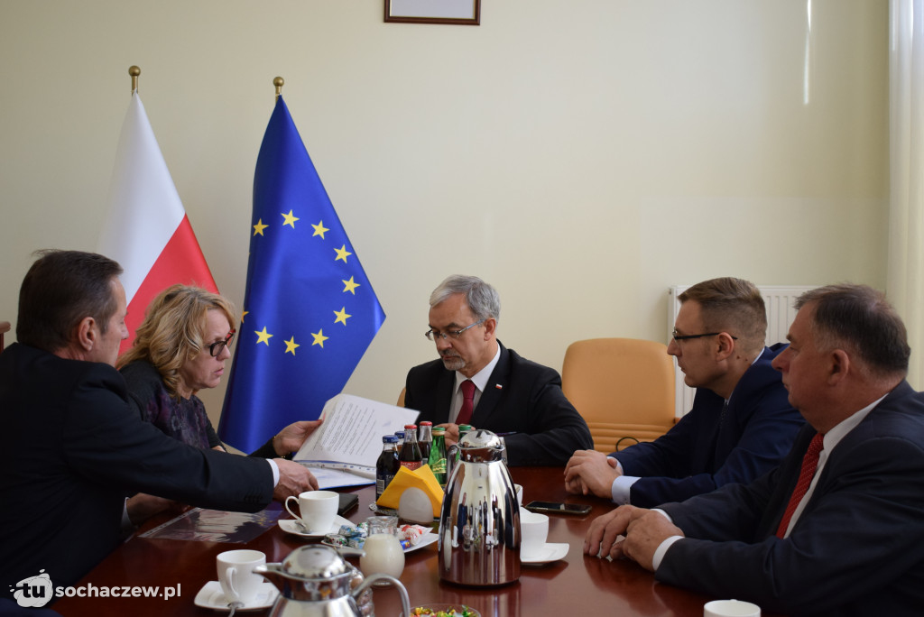 Samorząd Sochaczewa z wizytą u Ministra Inwestycji i Rozwoju