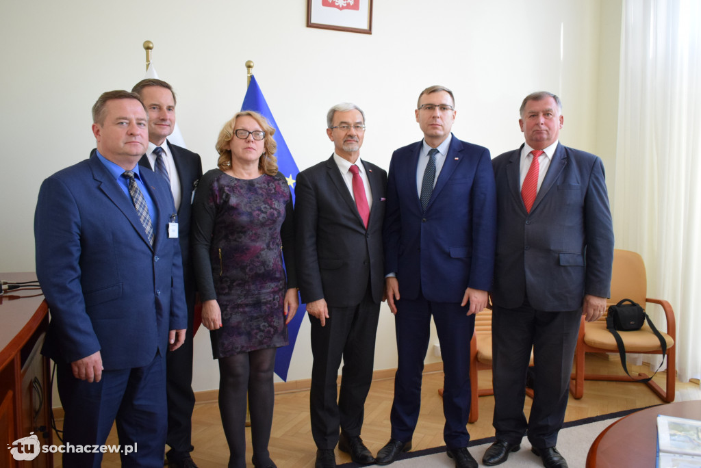 Samorząd Sochaczewa z wizytą u Ministra Inwestycji i Rozwoju