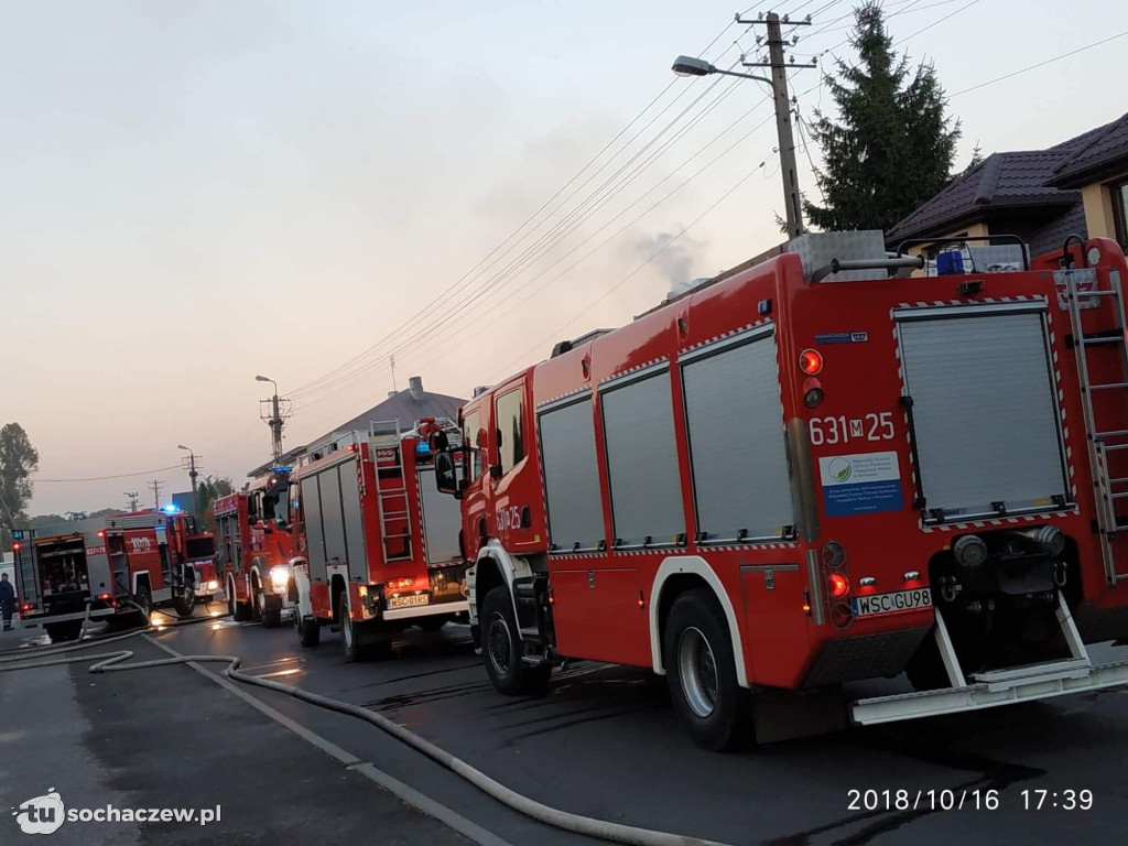 Pożar domu w Teresinie
