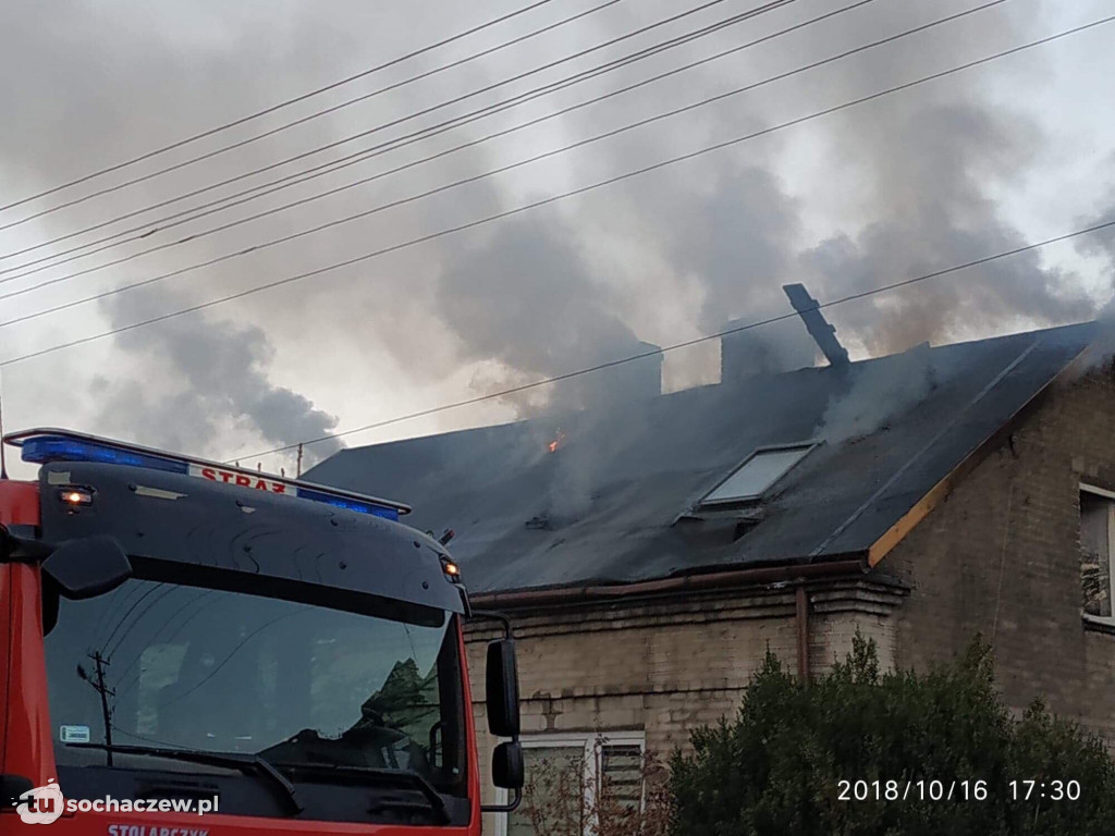 Pożar domu w Teresinie