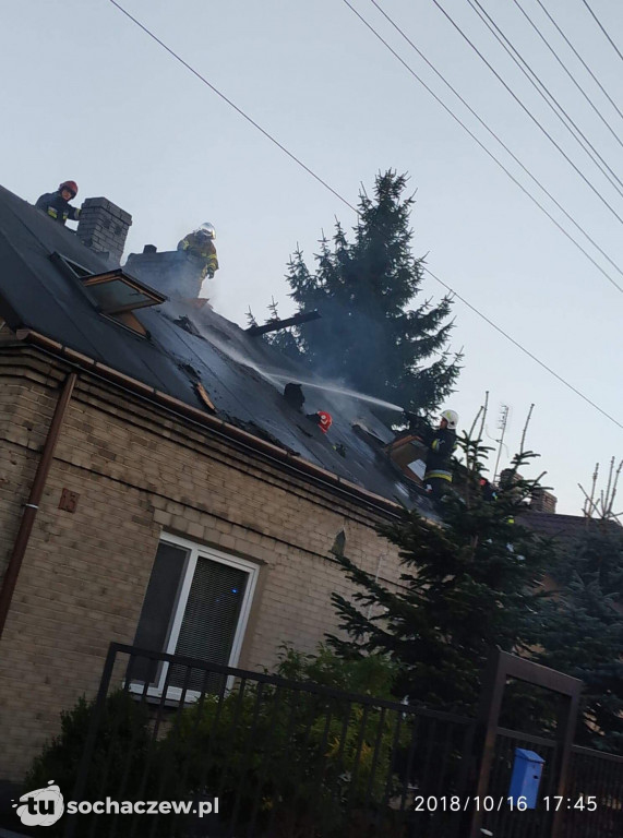 Pożar domu w Teresinie