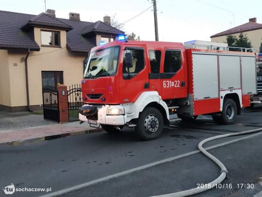 Pożar domu w Teresinie