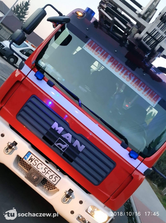 Pożar domu w Teresinie