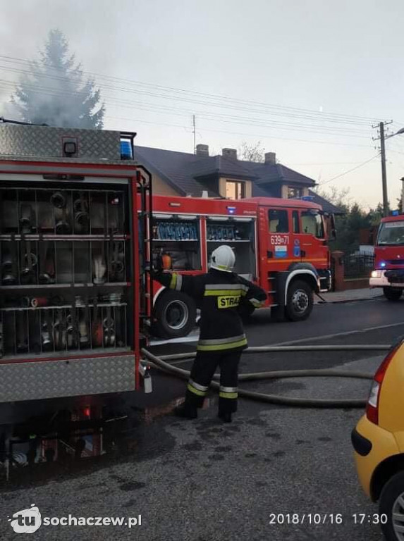 Pożar domu w Teresinie