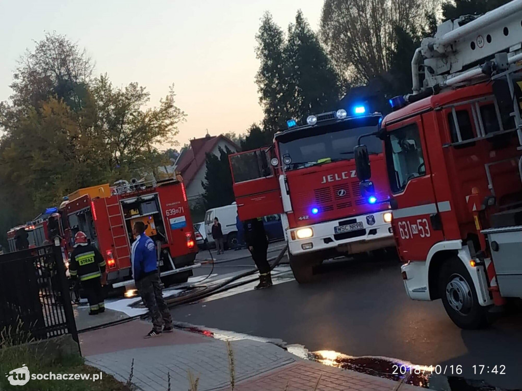Pożar domu w Teresinie