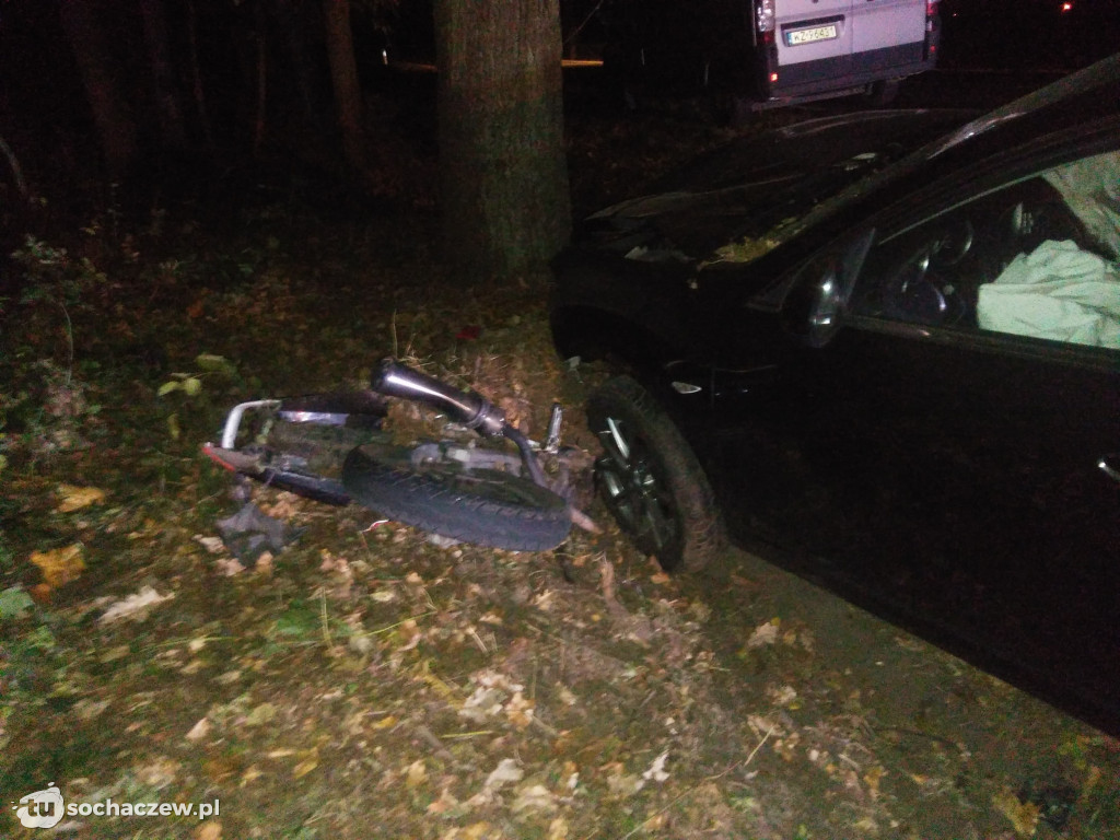 Sochaczew Wypadek na DW 580 | FOTO: 2