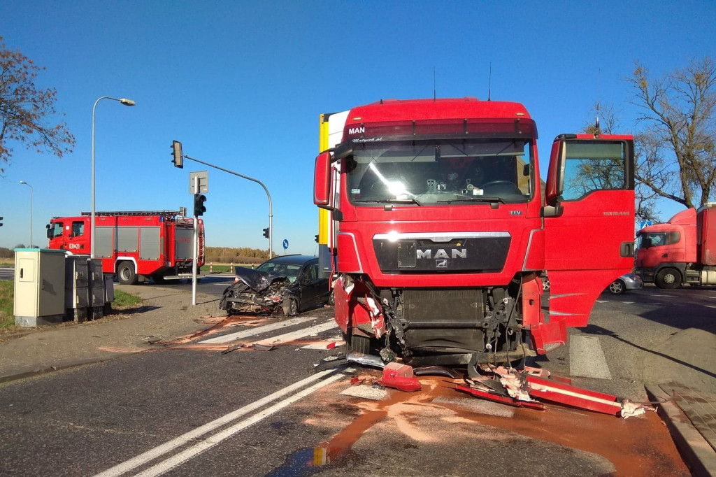 Wypadek w Topołowej