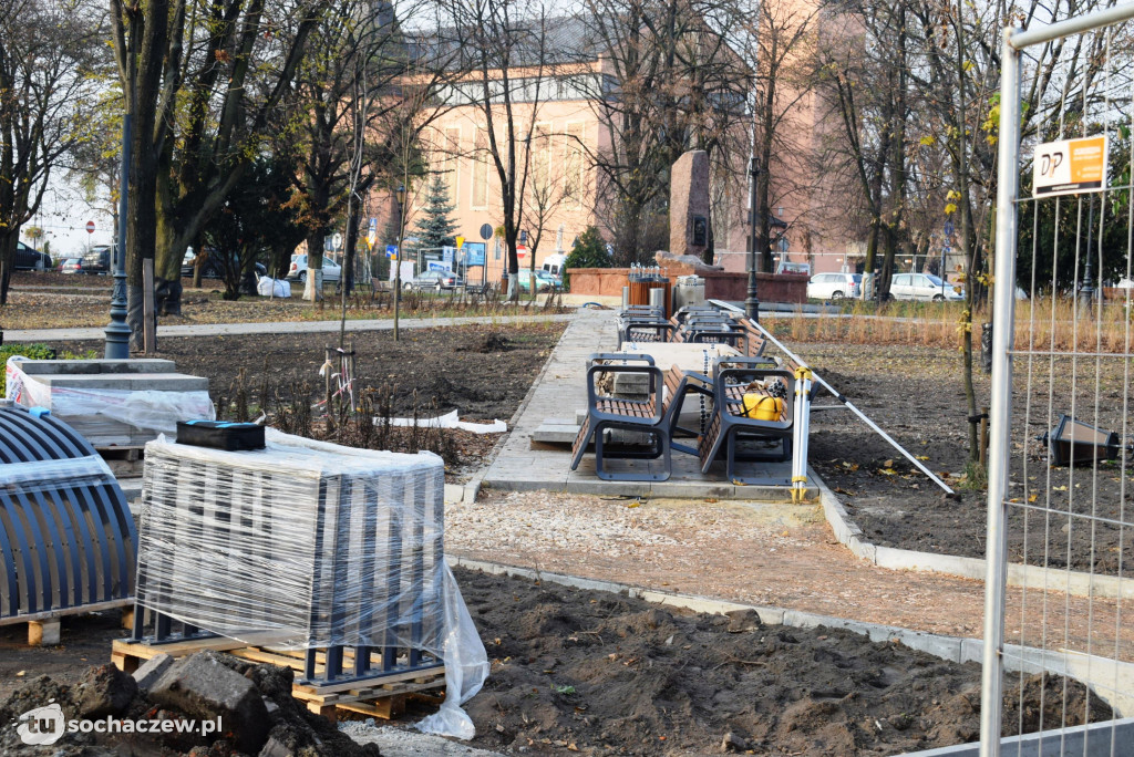 Remont parku na Podzamczu
