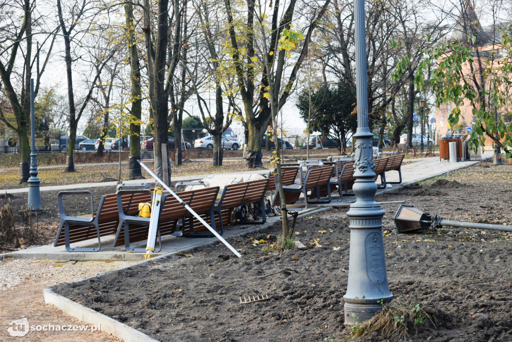 Remont parku na Podzamczu