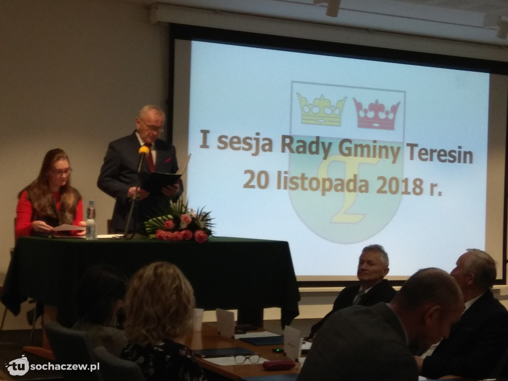 I sesja Rady Gminy Teresin
